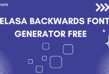 Selasa Backwards Font Generator Free TTF