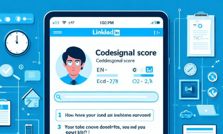 how to share codesignal score on linkedin :after:09/10/24